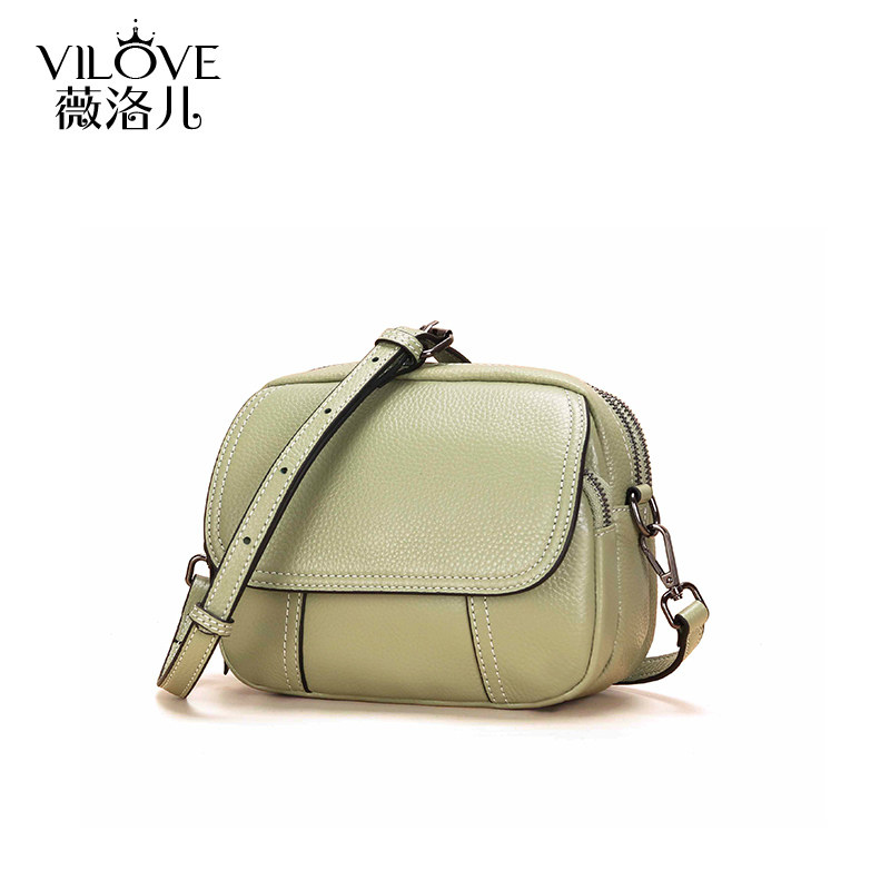 头层2020新款真皮限定洋气牛皮包包 薇洛儿女士包袋