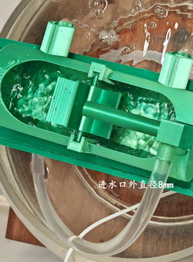 仿竹流水喷泉家居装饰摆件