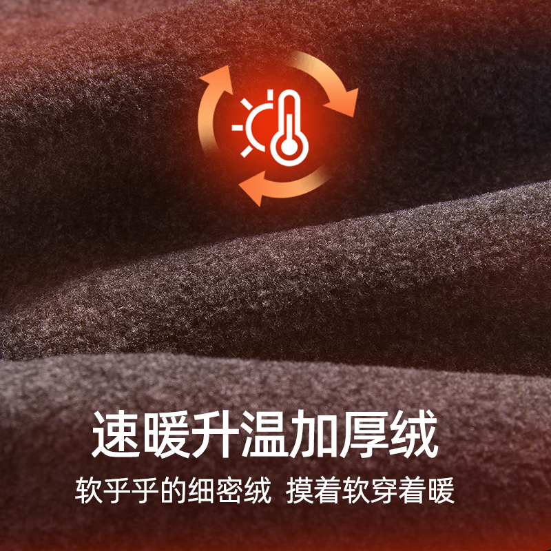 打底裤女秋冬外穿新款加绒加厚踩脚黑色春秋薄绒裤袜保暖棉裤秋裤 - 图2