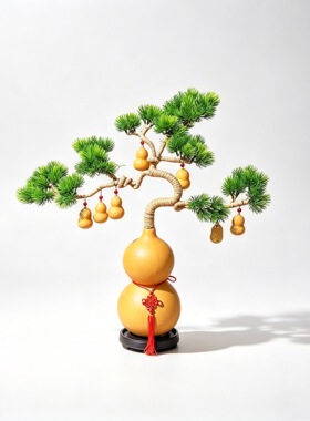 葫芦底座腰绳80厘米流苏穗子挂件成品65厘米红色喜庆用品装饰品
