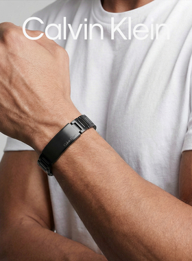 CalvinKlein正品风尚机车手镯