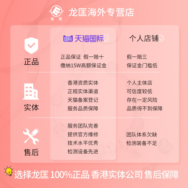 swarovski /施华洛世奇小号女吊坠 龙匡海外项链