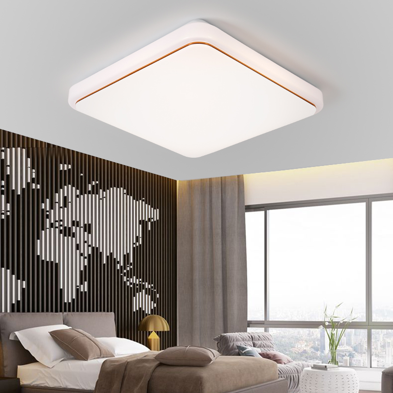led正方形吸顶灯中性光12瓦18w24w36w48w60色温4000K适合客厅卧室-图2