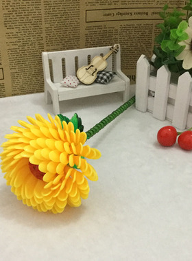 双层百合花情人节礼物手工串珠