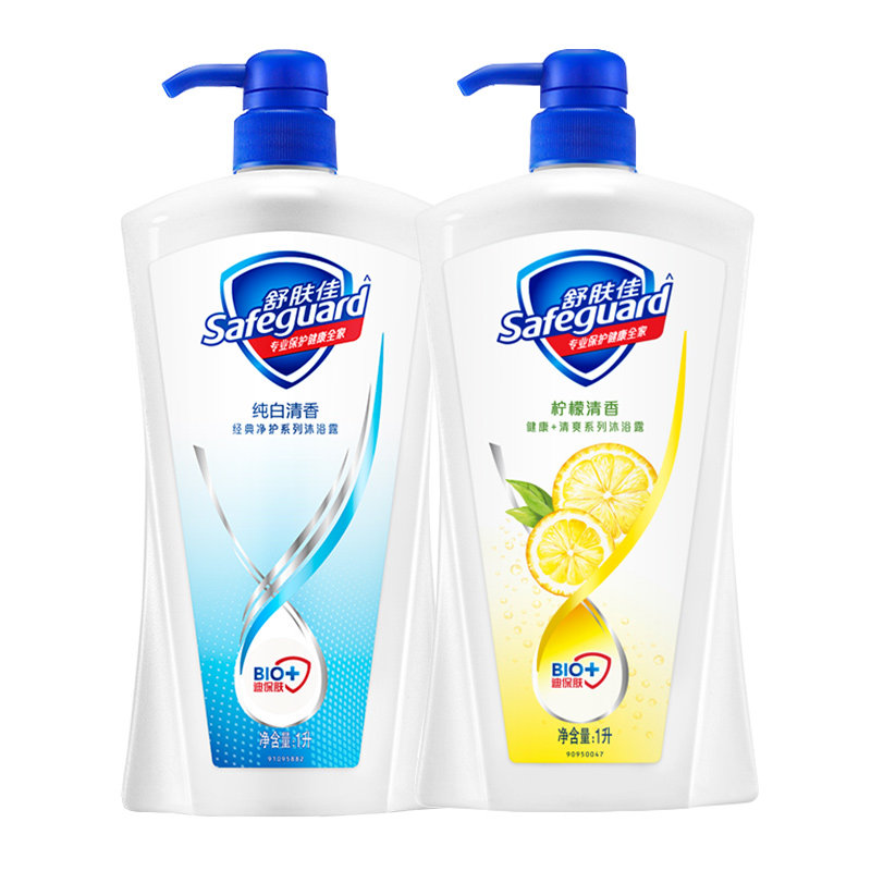 舒肤佳乳液柠檬酸香水型男沐浴露 百分趣沐浴露