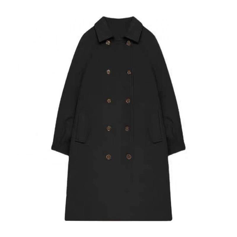 韩系小个子毛呢外套女2025新款秋冬季加厚夹棉呢子中长款大衣风衣,淘宝优惠券,粉丝福利购,淘宝优惠卷