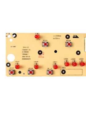 美的电磁炉配件灯板显示板面板控制板按键板C21-SK2101 D-SK2101