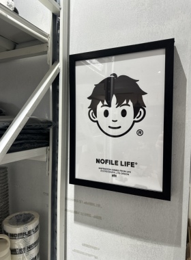 NOFILE LIFE 25SS 艺术家合作款潮流装饰纪念挂画小众餐厅客厅画