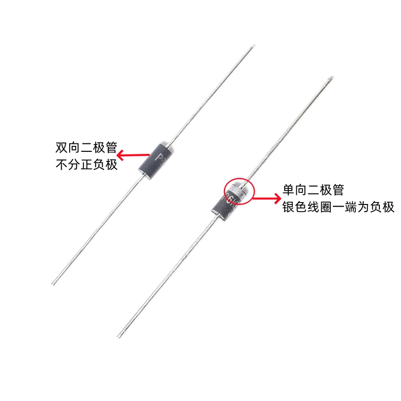 P6KE36A/39A/43A/47A/51A/56A/62A/68A/75A/CA 瞬态抑制TVS二极管 - 图1