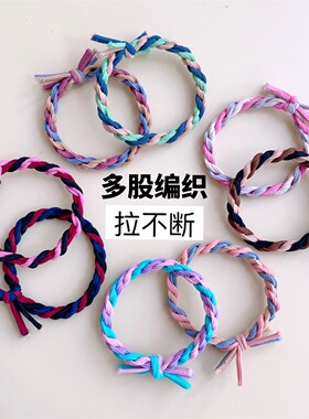 头绳发圈高弹力耐用加粗橡皮筋