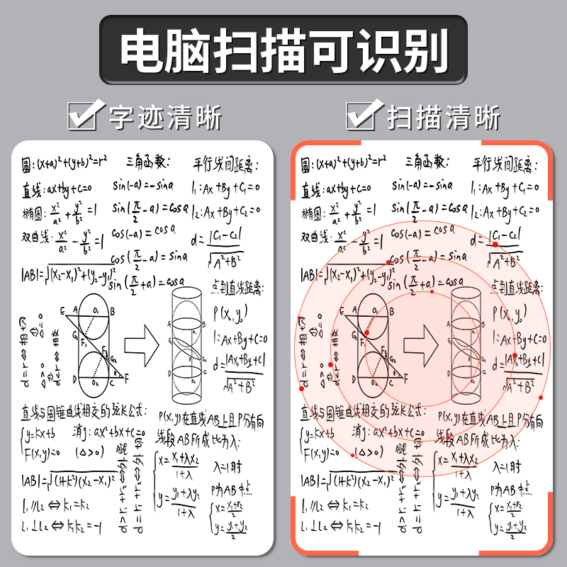 晨光孔庙中性笔0.5mm黑色考试专用笔学生用碳素笔高考中考签字笔水笔全针管子弹头多功能圆珠笔芯文具批发-图3