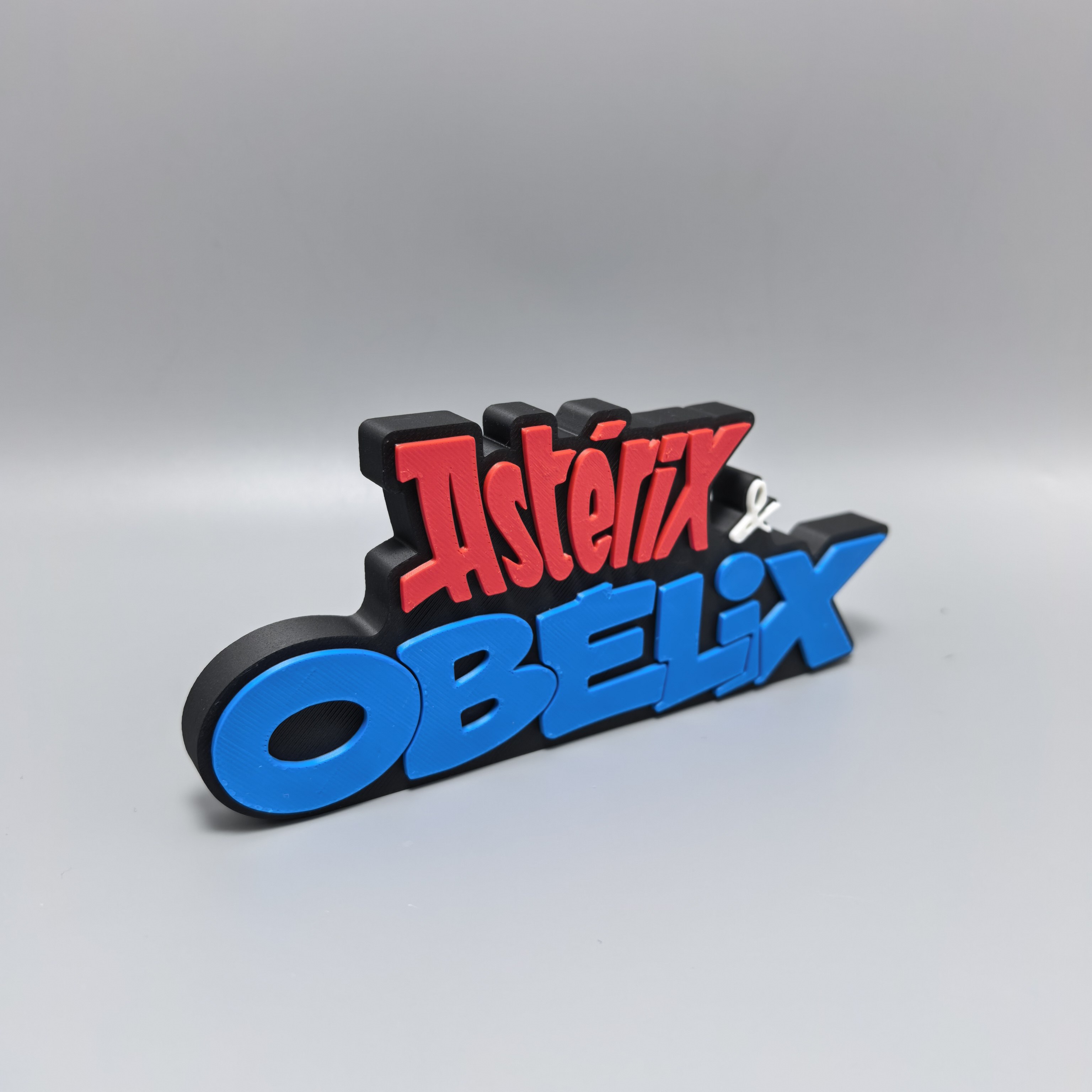 高卢英雄标志立牌动漫周边招牌3D打印创意字体模型高颜值装饰摆件,淘宝优惠券,粉丝福利购,淘宝优惠卷