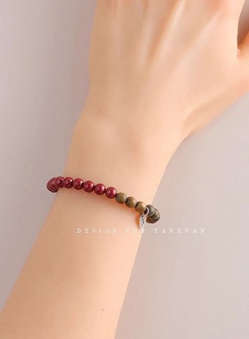 【寺庙流通】正宗天然绿檀手串