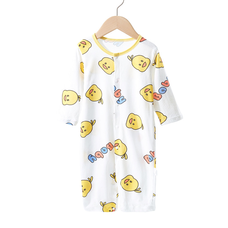 【高探】纯棉婴儿夏季连体衣