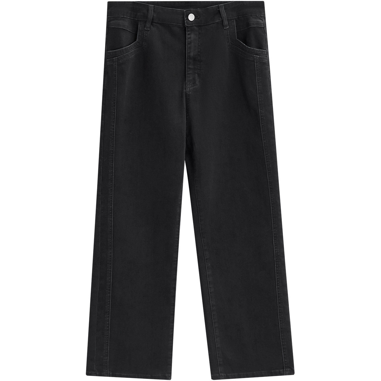 IEF/爱依服【大码女装】2026年春季新款通勤显瘦宽松女牛仔直筒裤,淘宝优惠券,粉丝福利购,淘宝优惠卷