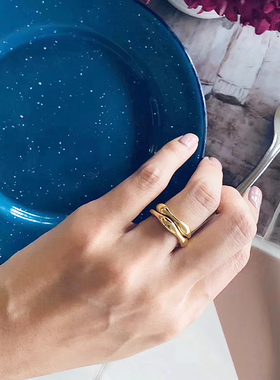 珠宝戒指简约百搭高级感叠戴
