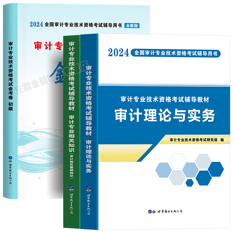 新版2024年审计师初级考试辅导用书教材试卷全套审计理论与实务专业相关知识审计专业技术资格金考卷历年真题库模拟卷习题官方2023 - 图3