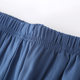 Summer men's cotton silk simple living and sleeping pants