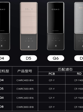 科慕COLMO净水机PCB复合正品滤芯