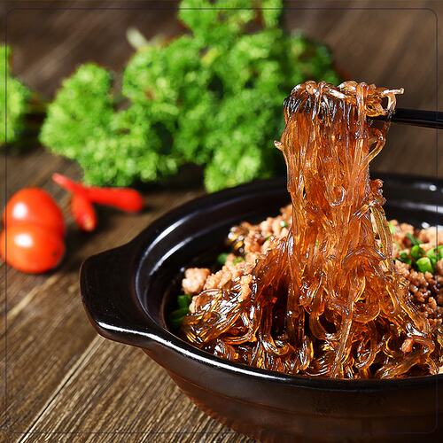 讷河港进粉丝正宗东北土豆粉条水晶粉丝黑龙江特产马铃薯火锅透明 - 图3