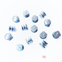 10MM black arched surface round stopper furniture plastic pipe plug closure lid table and chairs foot pad stainless steel choke plug stuffy lid