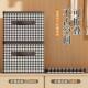 Reinforced partition foldable clothes and toy storage box