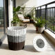 Bathroom Dustproof Large Capacity Dirty Clothes Basket with Cover