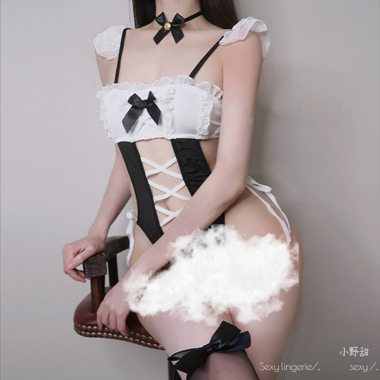 做你的猫：贴身嗲女仆！纯欲cos厨娘女佣连体衣蕾丝荷叶边女仆