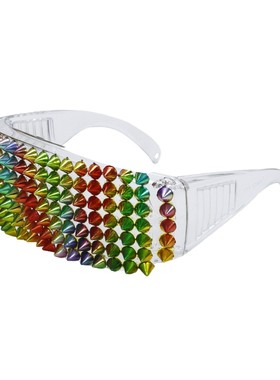 个性街头朋克铆钉墨镜男女太阳镜