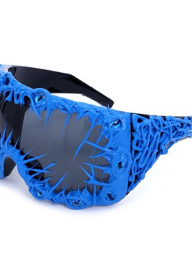 街头前卫先锋墨镜男女款嘻哈眼镜