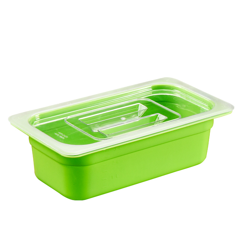 超市酱菜展示盒亚克力食品盒透明带盖收纳盒凉菜保鲜塑料鸡爪盒子-图3