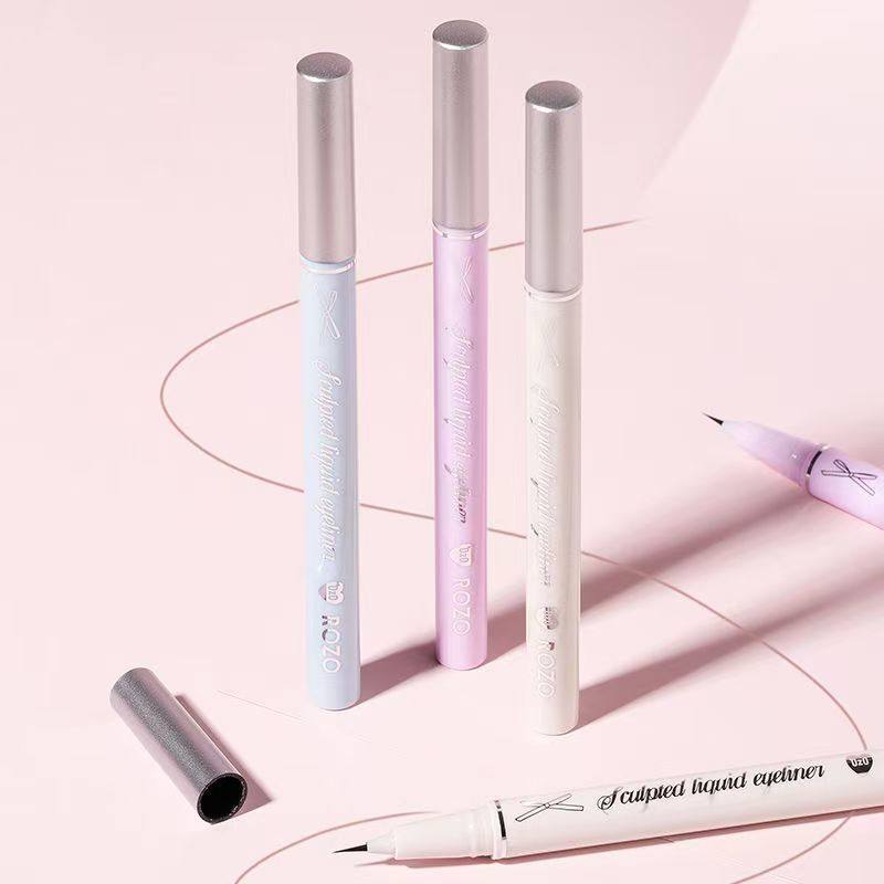 【爆款眼线笔】ROZO极细眼线液笔新手下睫毛组合防汗防水不晕染女,淘宝优惠券,粉丝福利购,淘宝优惠卷