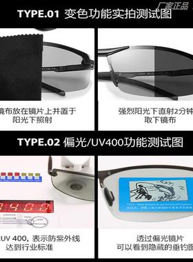 铝镁超轻偏光变色太阳镜男开车钓鱼男士太阳眼镜防紫外线墨镜男款