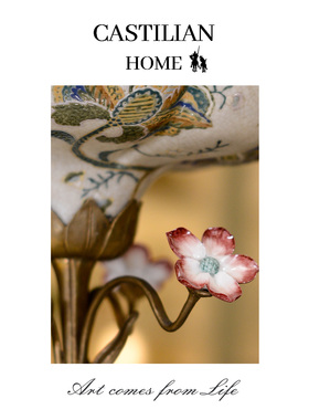 法式花苞造型摆件花瓶乔迁送礼