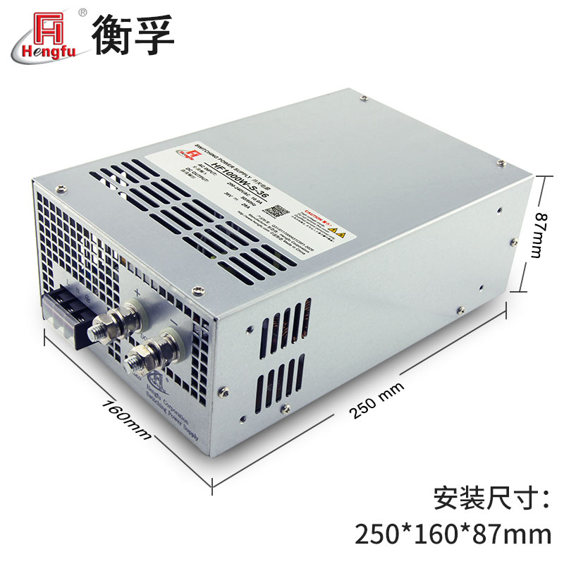 衡孚电源HF1000W-S-36直流DC36V28A单路输出大功率开关电源可订制 - 图1