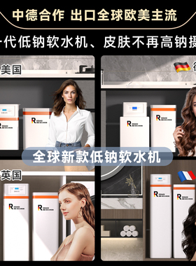 艾易诺思DIY中央软水机家用全屋别墅德国无盐定制进口厨组装净水