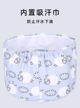 戈美恩可调节款手术帽厚款印花帽