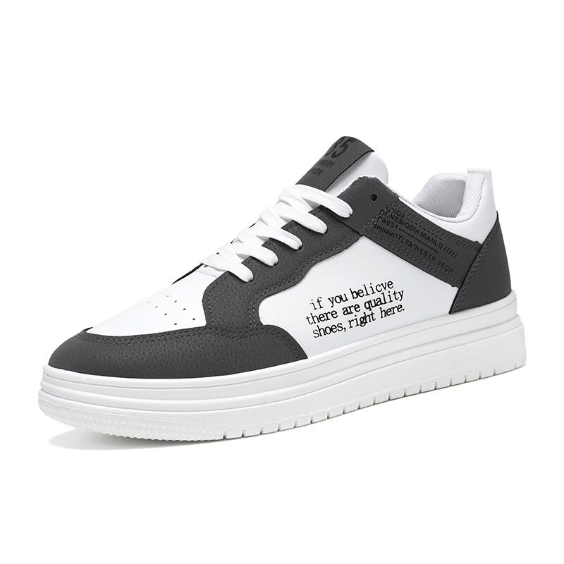 男鞋2026年新款潮流百搭低帮板鞋青少年耐磨防滑运动学生休闲潮鞋,淘宝优惠券,粉丝福利购,淘宝优惠卷