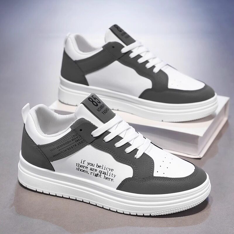 男鞋2026年新款潮流百搭低帮板鞋青少年耐磨防滑运动学生休闲潮鞋,淘宝优惠券,粉丝福利购,淘宝优惠卷