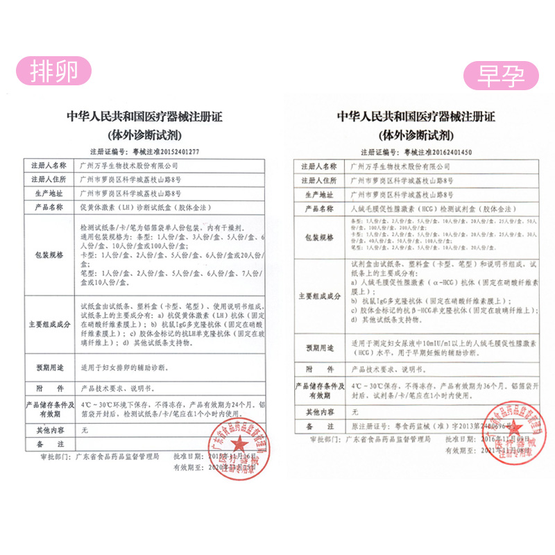 秀儿排卵试纸 万孚保健品排卵卡笔/排卵检测仪