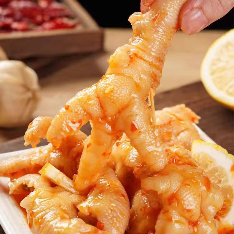 临期清仓 小胡鸭柠檬酸辣去骨凤爪鸡爪制品袋装零食180g开袋即食,淘宝优惠券,粉丝福利购,淘宝优惠卷