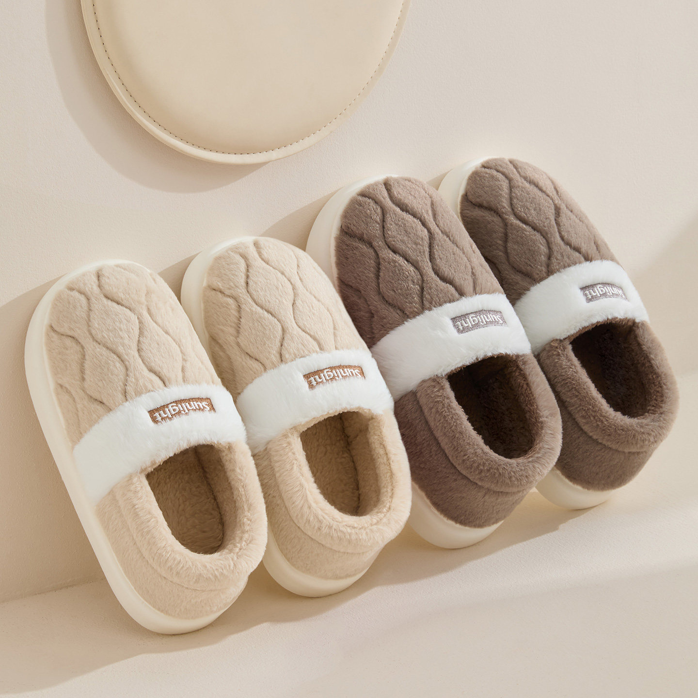 棉拖鞋男士冬季包跟2025新款厚底外穿情侣家居室内保暖棉鞋女款冬,淘宝优惠券,粉丝福利购,淘宝优惠卷