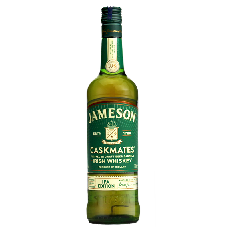 Jameson尊美醇 IPA精酿啤酒过桶爱尔兰威士忌700ml洋酒正品行货-图3