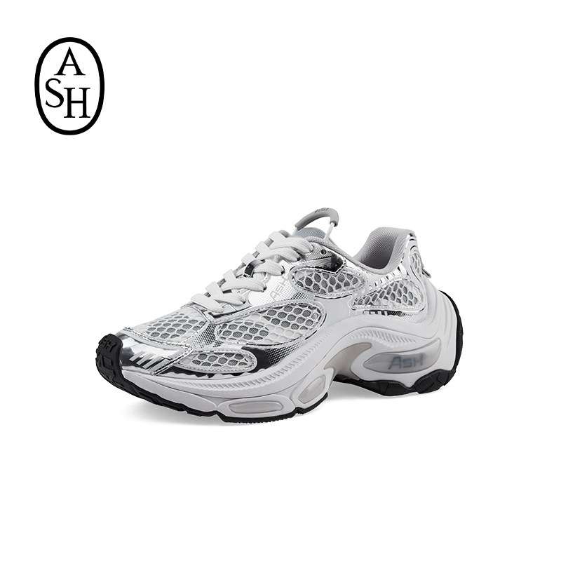 【男女同款】ASH秋季DRAGON龙鳞鞋拼色老爹鞋女厚底增高休闲鞋,淘宝优惠券,粉丝福利购,淘宝优惠卷