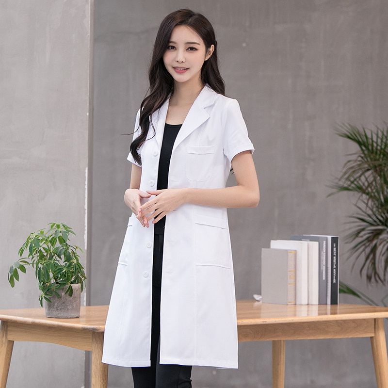 牙科长袖高档纹绣师皮肤管理白大褂 范丽欧医护制服