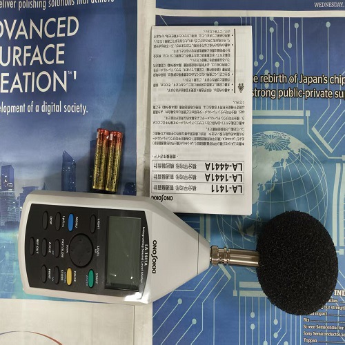 全新原装正品ONOSOKKI小野计测精密声级计LA-1441A - 图1