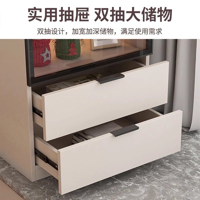 实木飘窗柜储物柜阳台收纳柜矮柜窗台书柜卧室家用落地书架置物柜,淘宝优惠券,粉丝福利购,淘宝优惠卷