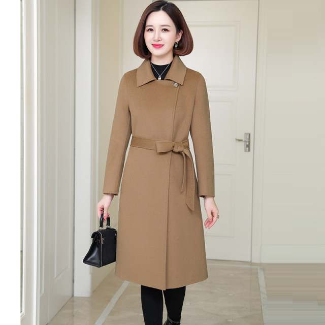 Karovia woolen coat wool coat