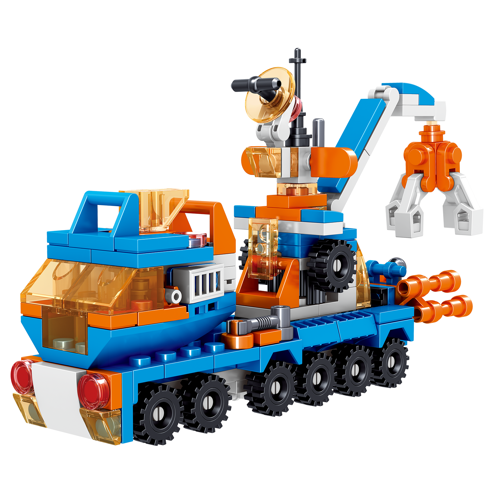 乐2025高新款工程车积木拼装益智玩具男孩儿童小颗粒拼图模型小盒,淘宝优惠券,粉丝福利购,淘宝优惠卷