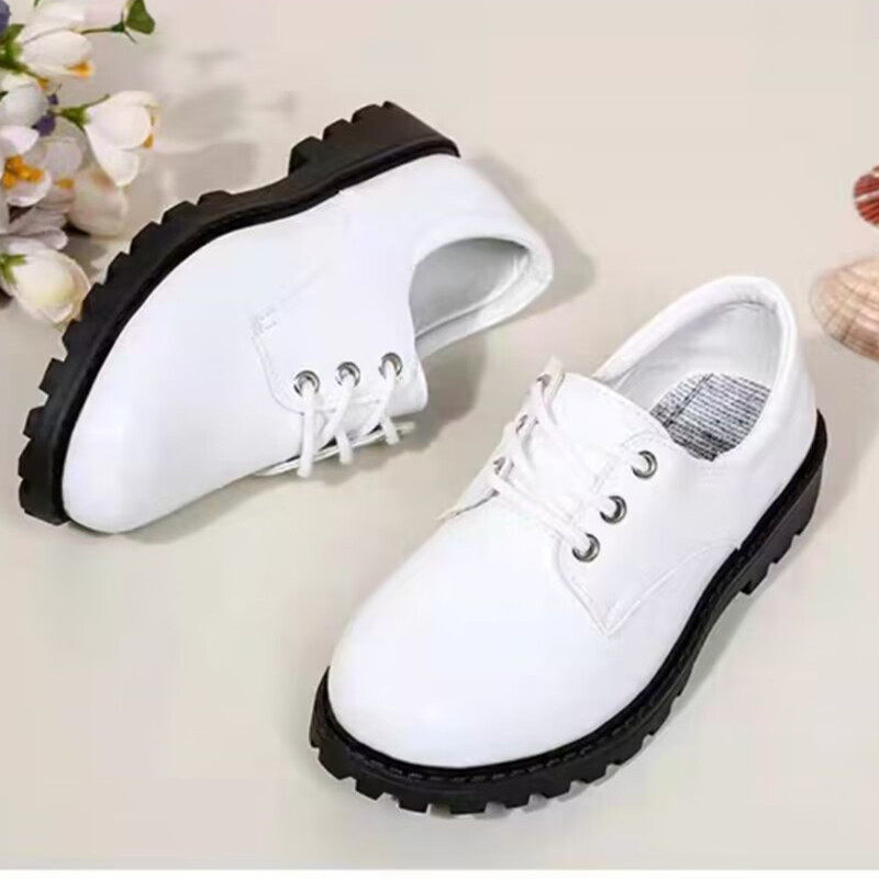 银白色亮片公主鞋女生舞蹈鞋中小学生班级大合唱男女黑色白色皮鞋,淘宝优惠券,粉丝福利购,淘宝优惠卷